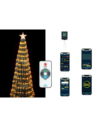 MANTELLO 480LED 240CM C.TRASP.C/TRASF+TEL+APP