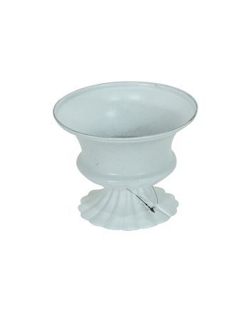 CENTROTAVOLA 15,5X15,5X12CM M.123 BIANCO/ARG