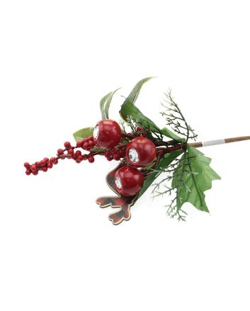 PICK BACCHE 23CM M.TY66-23101 ROSSO