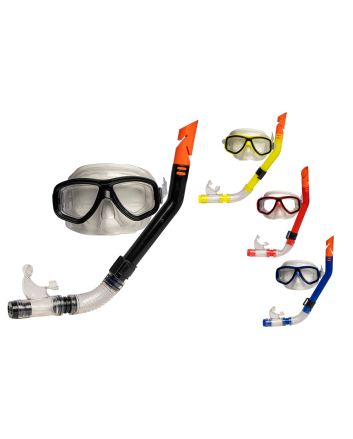 SET MASCHERA+BOCCAGLIO 4 COLORI ASS. M.7