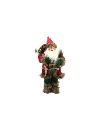 BABBO NATALE ROSSO/VERDE 80CM M.BL-241179