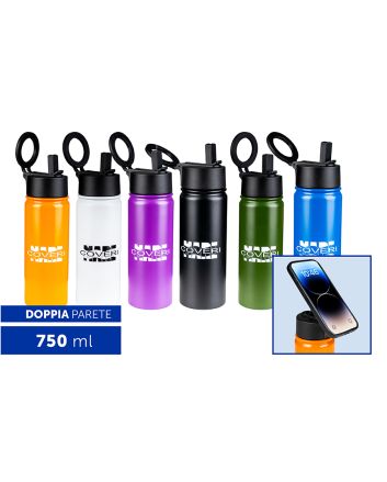 BORRACCIA P/CELLULARE 500ML M.1021 6 ASS