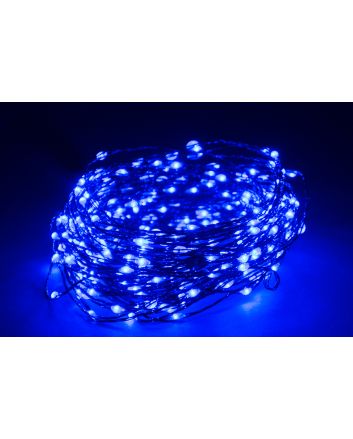 100 MICROLED 5MT+5MT USO EST.8F.CAVO V.BLU