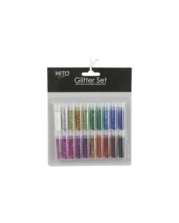 SET 20PZ GLITTER 2G M.0B1 2COL.ASS