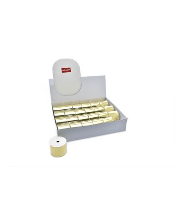 NASTRO 6CMX10MT IN DISPLAY ORO METAL