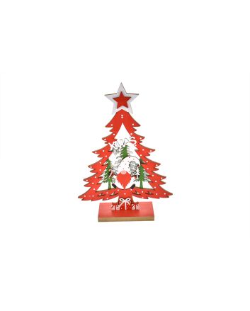 ALBERO 17X6X24CM  M.110 ROSSO