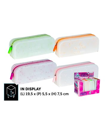 P.PENNE SILICONE 19X5,5X7,5CM M.07 4ASS IN DI