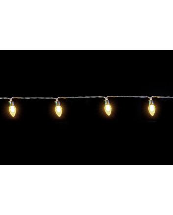 FESTONE 40LED 4MT C/40LAMP.A BATT.B.CALDO