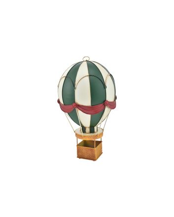 MONGOLFIERA 25X25X42.5CM M.2599 ROSSO/VERDE