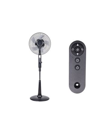 VENT.60W 135CM 5+3PALE TOUCH+TEL+FUN.REP.NERO