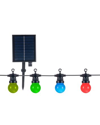 SERIE 10 LAMP.COL.SOLARI 50LED CALDO 7,5MT 8F