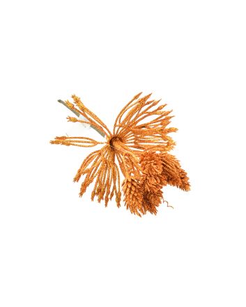 RAMO GLITTERATO 18X11CM TYJ21-714 ARANCIO