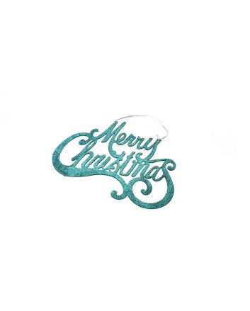 APPENDINO MERRY CHRISTMAS 16*25CM TIFFANY