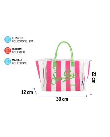 BORSA MARE FRANGE SANROX 30X12X22CM DES 19