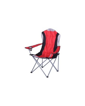 SEDIA CAMPING GRANDE ROSSO