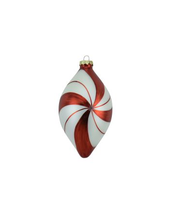 SFERA VET. GOCCIA 13X6CM M.2301-115 BIA/ROSSO