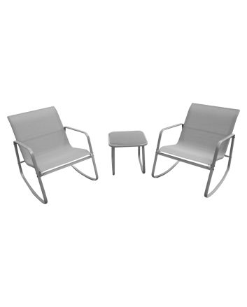 SET 2 POLTR.61X82 2X1 C/TAV.44,5X41CM GRIGIO