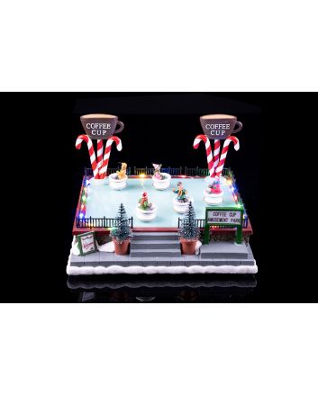 PISTA PATTINAGGIO LED+MUS 22X22X14 3AA TRY ME