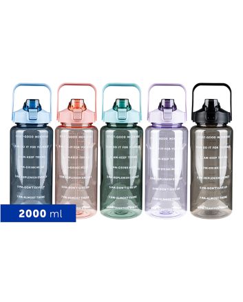 BORRACCIA IN PLASTICA 2000ML 5ASS