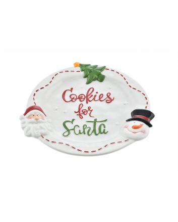 PIATTO CERAMICA 27,5X26,5X3 M.306 BIANCO